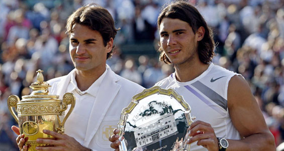 Federer and Nadal - Wimbledon 2007